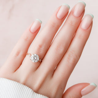 Sleek gemstone rings