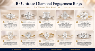 unique diamond engagement rings for women