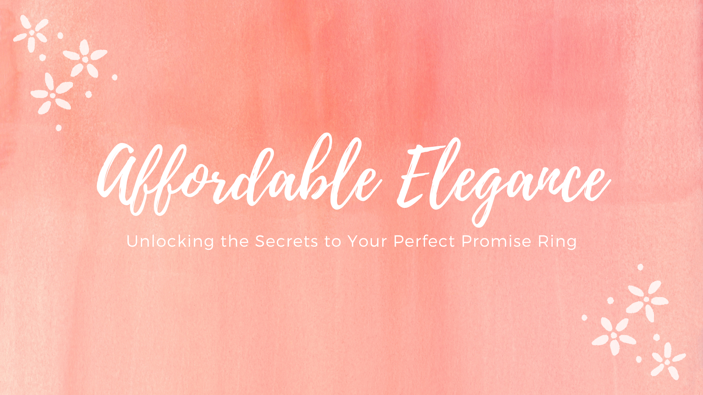 Affordable Elegance: Unlocking the Secrets to Your Perfect Promise Rin 