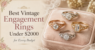 Best Vintage Engagement Rings Under $2000 for Every Budget
