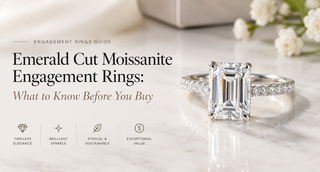 Emerald Cut Moissanite Engagement Rings: What to Know Before You Buy