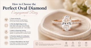 How to Choose the Perfect Oval Diamond Engagement Ring