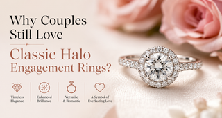 Why Couples Still Love Classic Halo Engagement Rings?