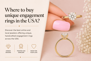 Where to buy unique engagement rings in the USA?