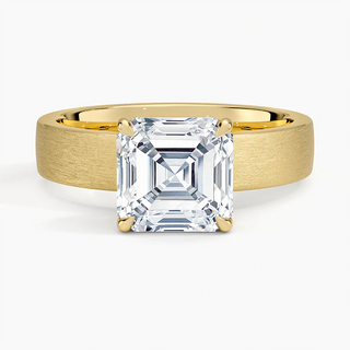 Asscher Diamond Ring