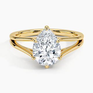 Pear Diamond Ring