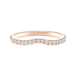 round-shaped-moissanite-curved-wedding-band