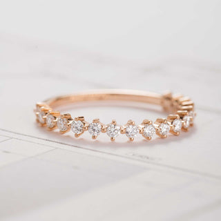 round-shaped-moissanite-half-eternity-wedding-band