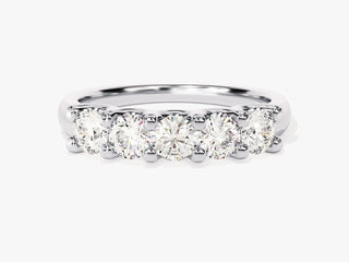 1.0CT Round Cut Five Stone Moissanite Diamond Wedding For Women