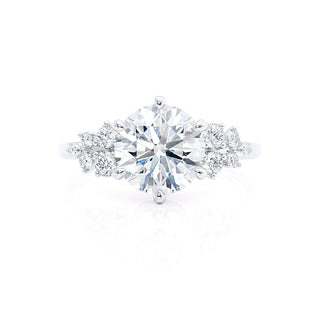 round-shaped-moissanite-cluster-style-engagement-ring