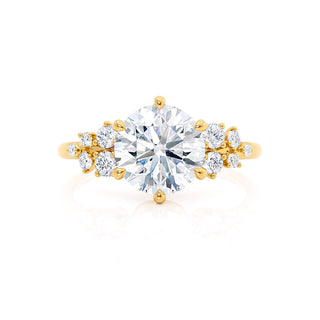 round-shaped-moissanite-cluster-style-engagement-ring