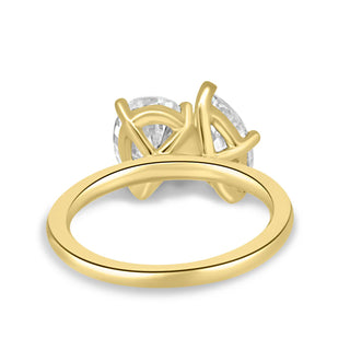 2.0CTW Marquise & Pear Cut Toi Et Moi Ring Stack