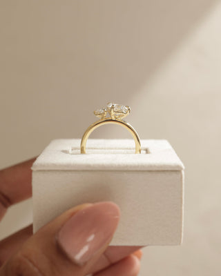 1.25CTW Pear Cut Toi Et Moi Engagement Ring For Her