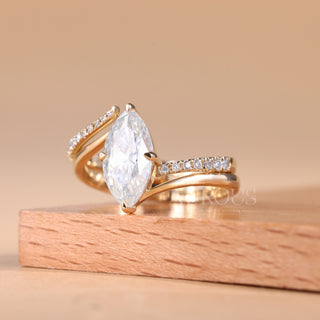 bridal ring set, diamond bridal ring set, gold bridal ring set, white gold bridal ring set, rose gold bridal set