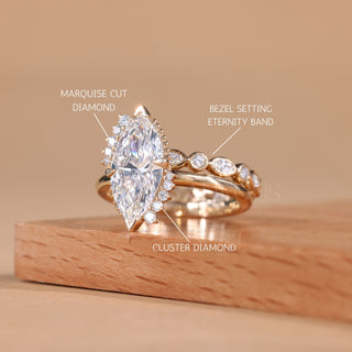 bridal ring set, diamond bridal ring set, gold bridal ring set, white gold bridal ring set, rose gold bridal set, yellow gold bridal ring set, vintage bridal ring set, modern bridal ring set