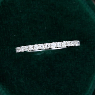 round-moissanite-half-eternity-wedding-band