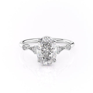 oval-cut-solitaire-milgrain-pave-set-moissanite-engagement-ring