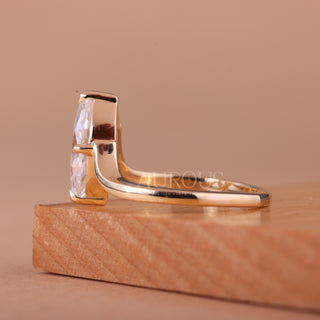 1.50CT Marquise Cut Unique Solitaire Engagement Ring