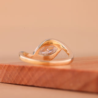 1.50CT East-West Marquise Cut Unique Solitaire Engagement Ring