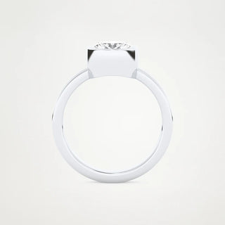 2.50CT Oval Cut Bezel Set Solitaire Engagement Ring – Inspired by Phoebe Dynevor