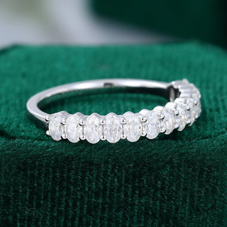 oval-moissanite-half-eternity-wedding-band