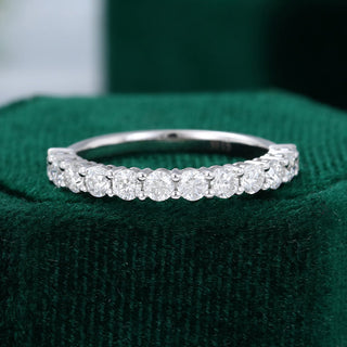 round-moissanite-half-eternity-wedding-band-1