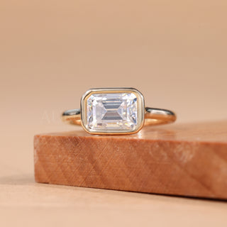 emerald cut diamond engagement ring, emerald diamond ring
