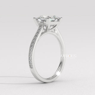 vintage-inspired engagement rings, art deco engagement rings, nature inspired engagement rings, matching wedding and engagement rings, lab grown diamond engagement rings, moissanite engagement rings