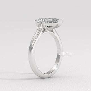 1.50CT Pear Diamond Solitaire Moissanite Engagement Ring
