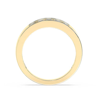 Round Cut Diamond Unique Men's Engagement Ring