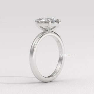 1.50CT Oval Diamond Solitaire Moissanite Engagement Ring