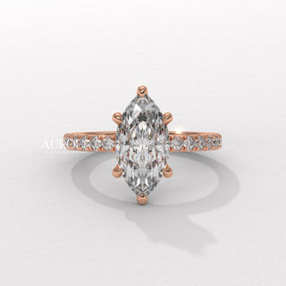 marquise three stone ring, marquise diamond ring setting, classic marquise cut ring, marquise diamond split shank ring