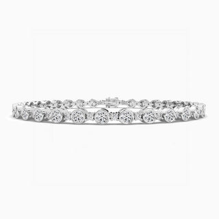 bezel-set-round-cut-moissanite-diamond-tennis-bracelet-for-women