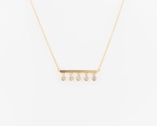 bezel-set-round-cut-diamond-bar-necklace-for-her