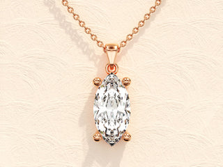 Elegant Aurous Amethyst and Diamond Pendant