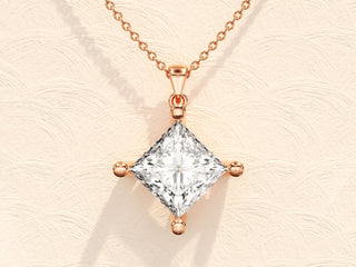 Aurous Jewelry Emerald Cut Necklace