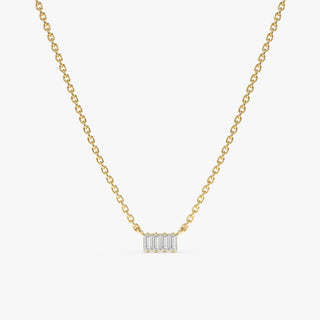 baguette-cut-four-stone-diamond-necklace-for-women