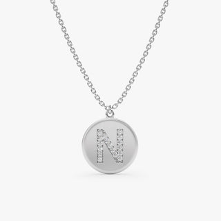 coin-charm-diamond-latter-necklace-in-matte-gold