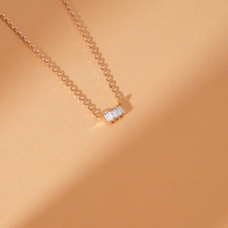 baguette-cut-four-stone-diamond-necklace-for-women