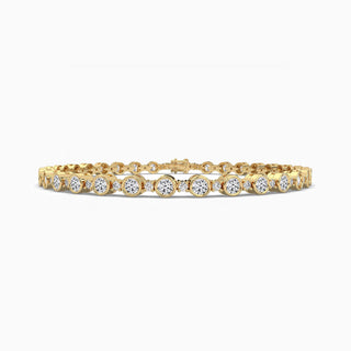 bezel-set-round-cut-moissanite-diamond-tennis-bracelet-for-women