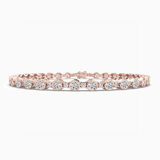 bezel-set-round-cut-moissanite-diamond-tennis-bracelet-for-women