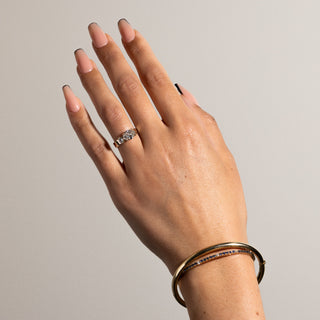 1.85TCW Unique Round & Oval Toi Et Moi Engagement Ring For Her