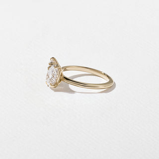 2.60TCW Princess & Pear Diamond Toi Et Moi Engagement Ring Stack