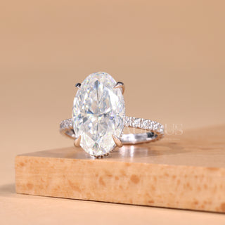 gold pavé setting ring, white gold pavé diamond ring, rose gold pavé ring, vintage pavé engagement ring