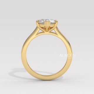 1.50CT Pear Diamond Solitaire Moissanite Engagement Ring
