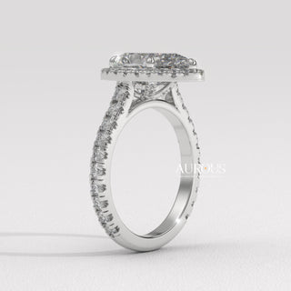 pear cut diamond prong setting, pear diamond ring setting