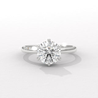 1.50CT Round Diamond Solitaire Moissanite Engagement Ring
