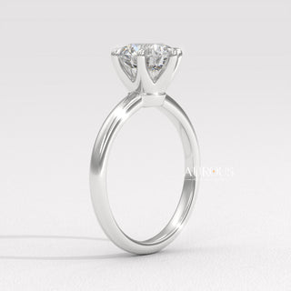 1.50CT Round Diamond Solitaire Moissanite Engagement Ring