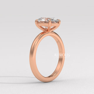 1.50CT Oval Diamond Solitaire Moissanite Engagement Ring