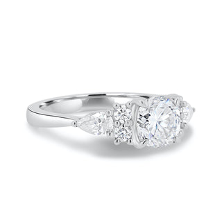 Solitaire moissanite engagement ring NY